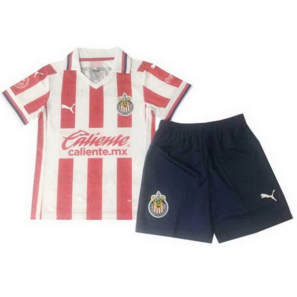 Camiseta Guadalajara 1ª Kit Niños 2020 2021 Rojo